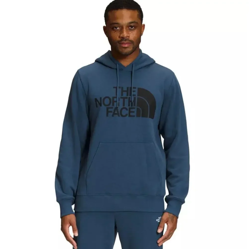The‎ North Face Half Dome Pullover Hoodie Men Sz M Blue Long Sleeve Comfort